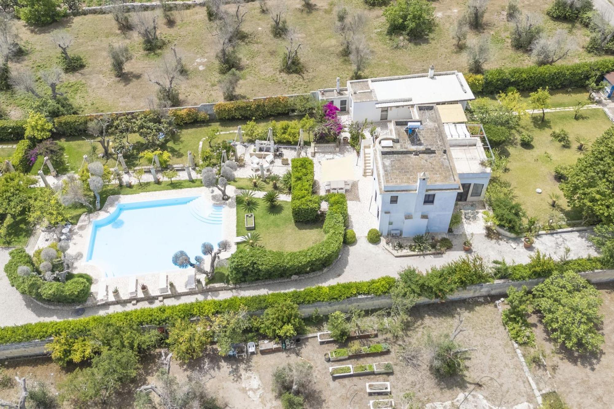 Villa Lisa Garden And Pool - Happy Rentals Melendugno Zewnętrze zdjęcie
